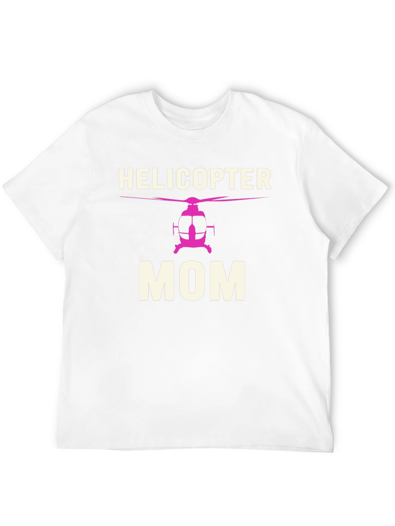 Black Helicopter Mom Black T-Shirt view 12