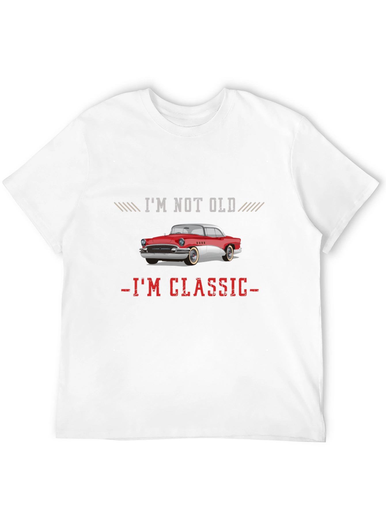 Black I'm Not Old I'm Classic Car T-Shirt view 12