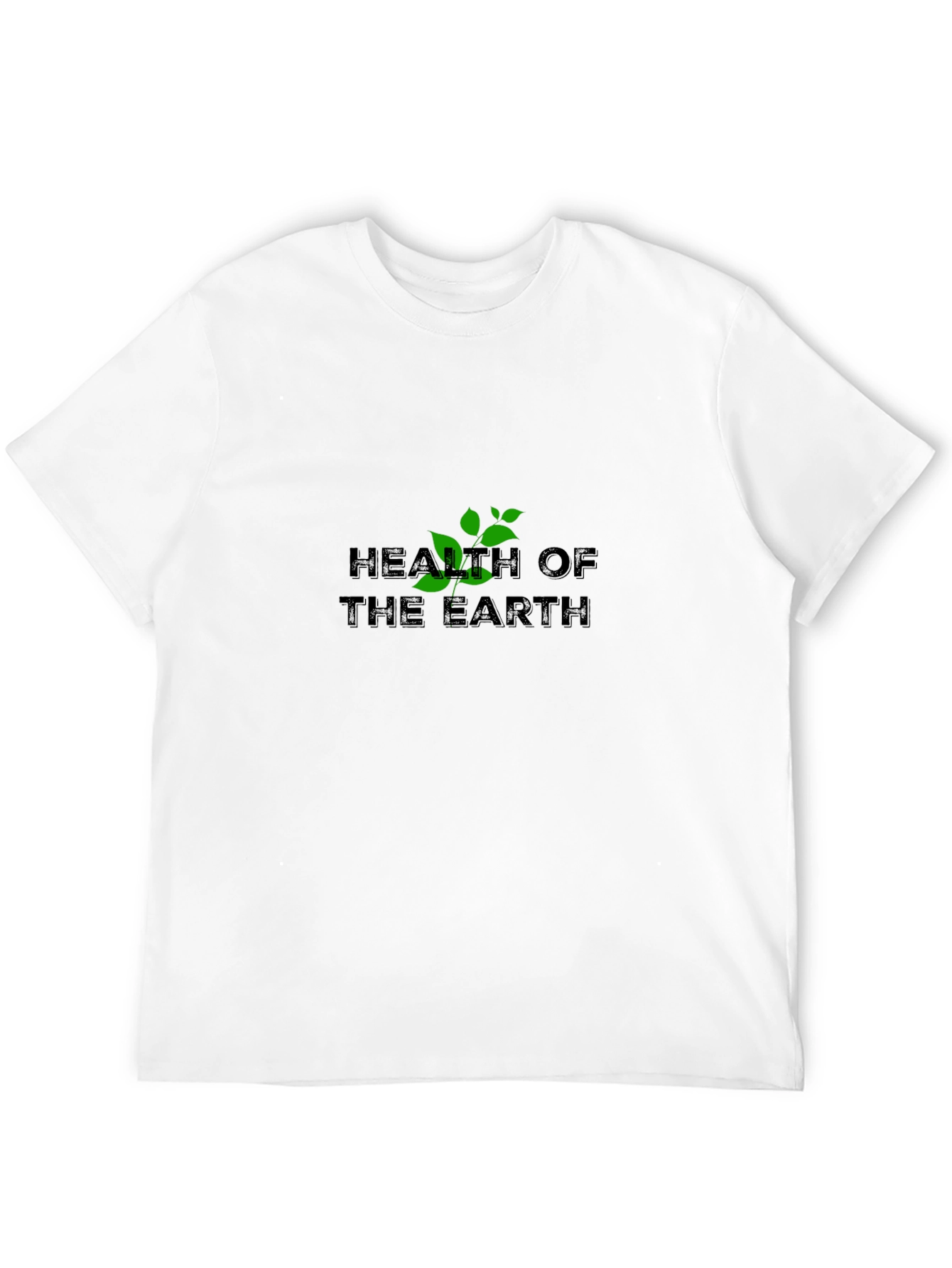 Black Health of the Earth Graphic Tee - Black view 12