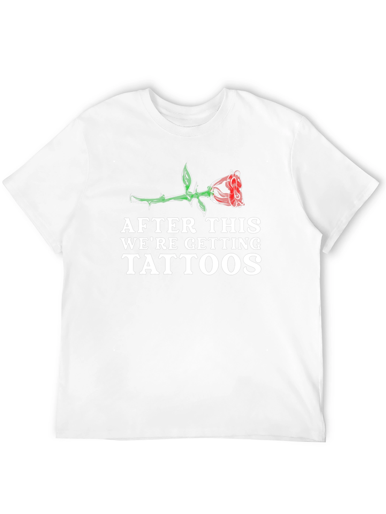 Black Funny Tattoo T-Shirt - After This We're Getting Tattoos view 12