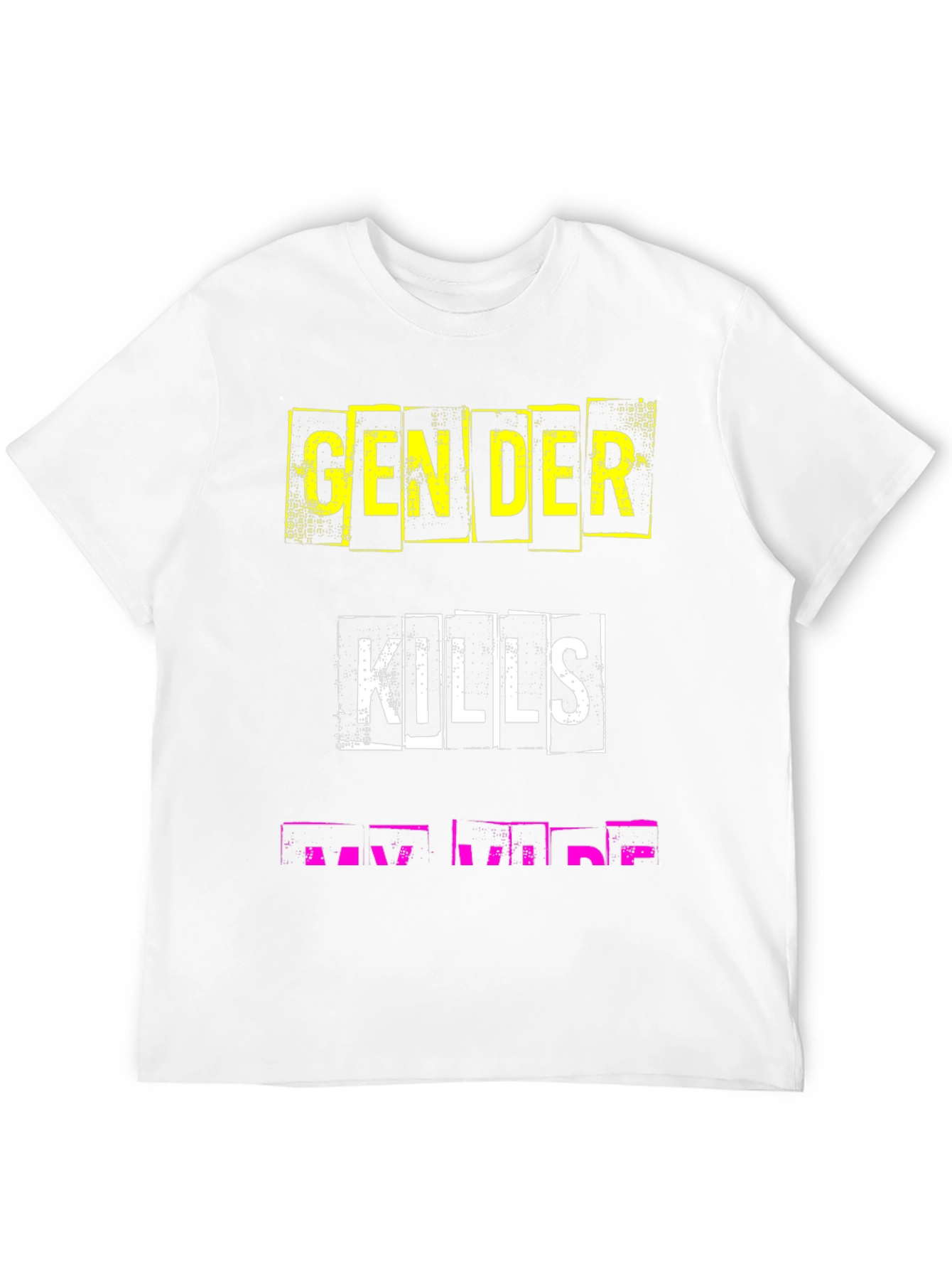 Black Gender Kills My Vibe Graphic Tee view 12