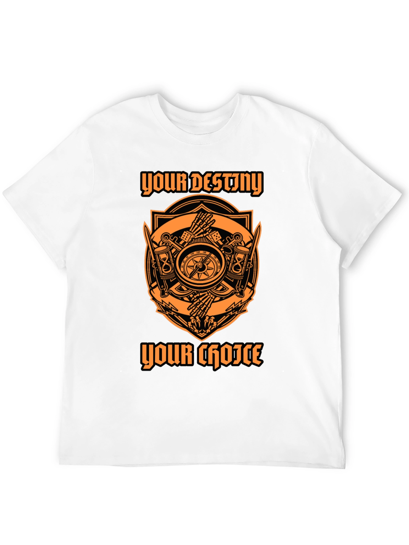 Black Destiny Choice Graphic Tee - Black view 12