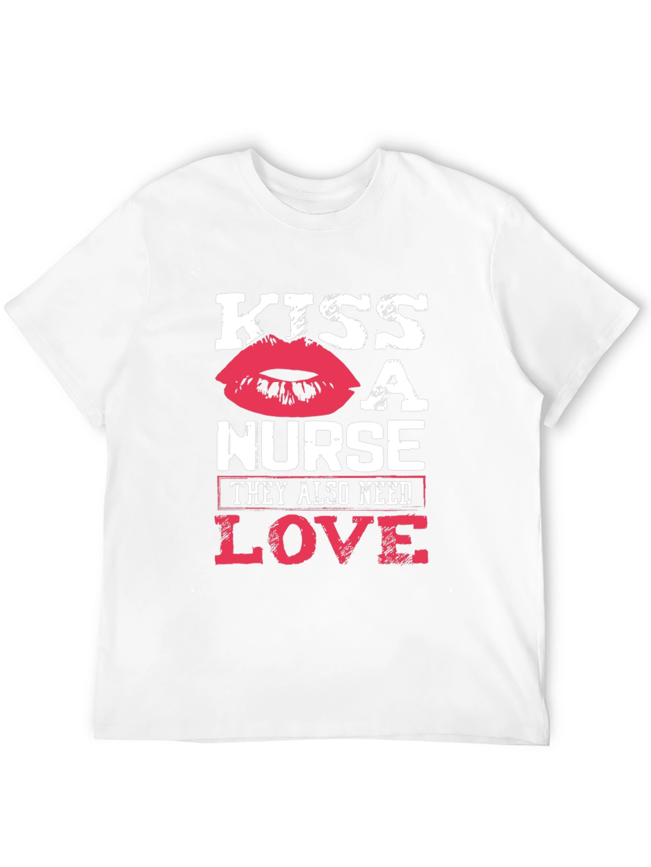Black Kiss a Nurse T-Shirt - They Need Love Too! view 12