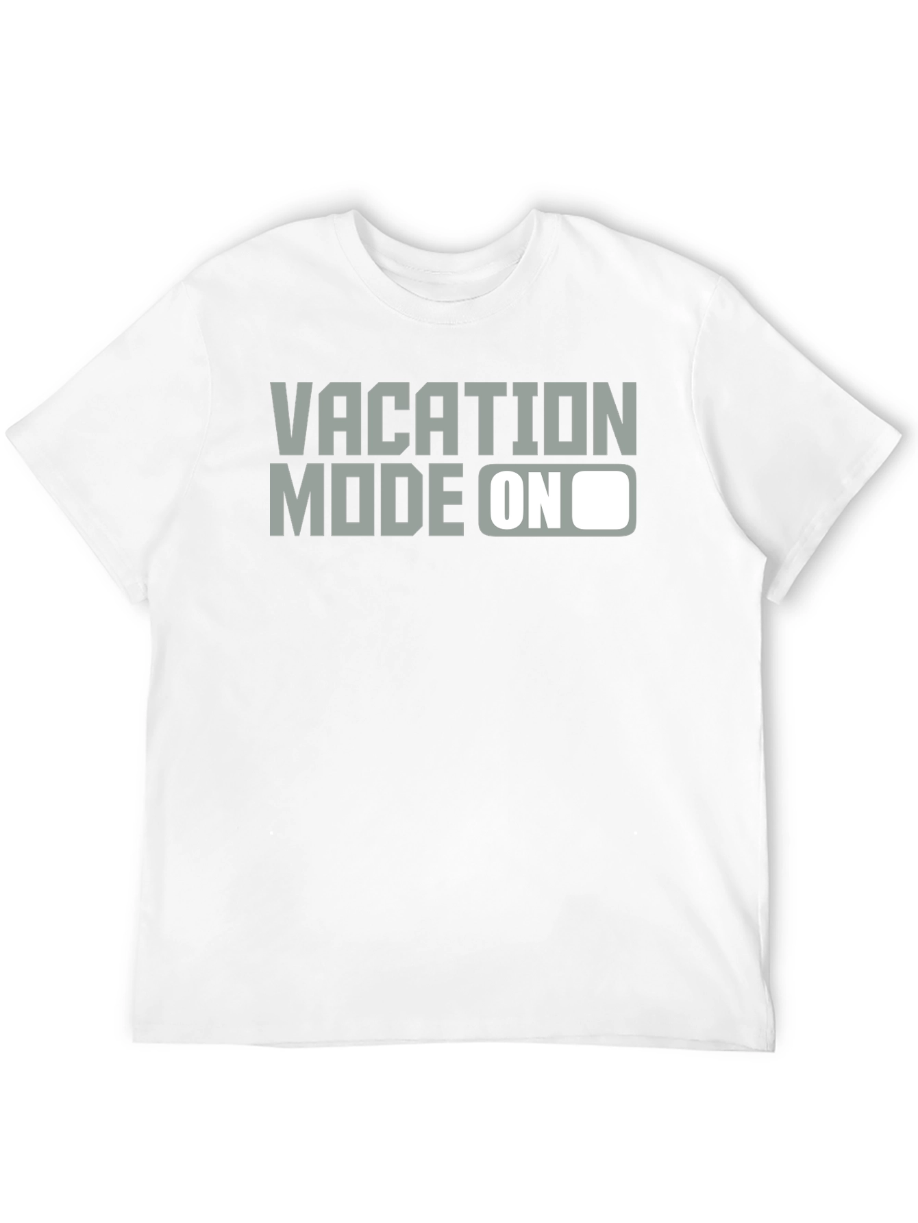 Black Vacation Mode On Graphic T-Shirt - Relax & Unwind! view 12