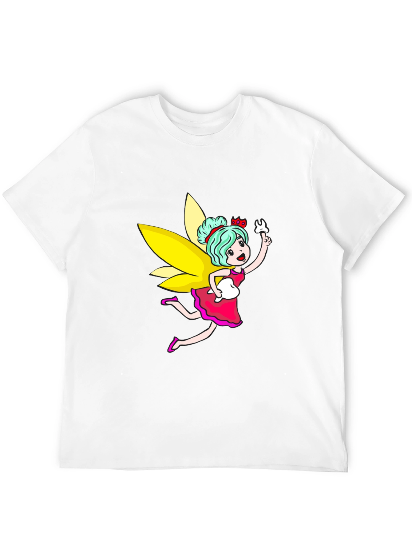 Black Tooth Fairy Graphic Black T-Shirt view 12