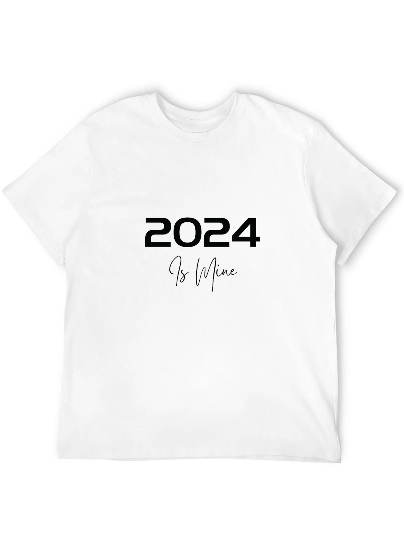 Black 2024 Is Mine Graphic T-Shirt - Black view 12