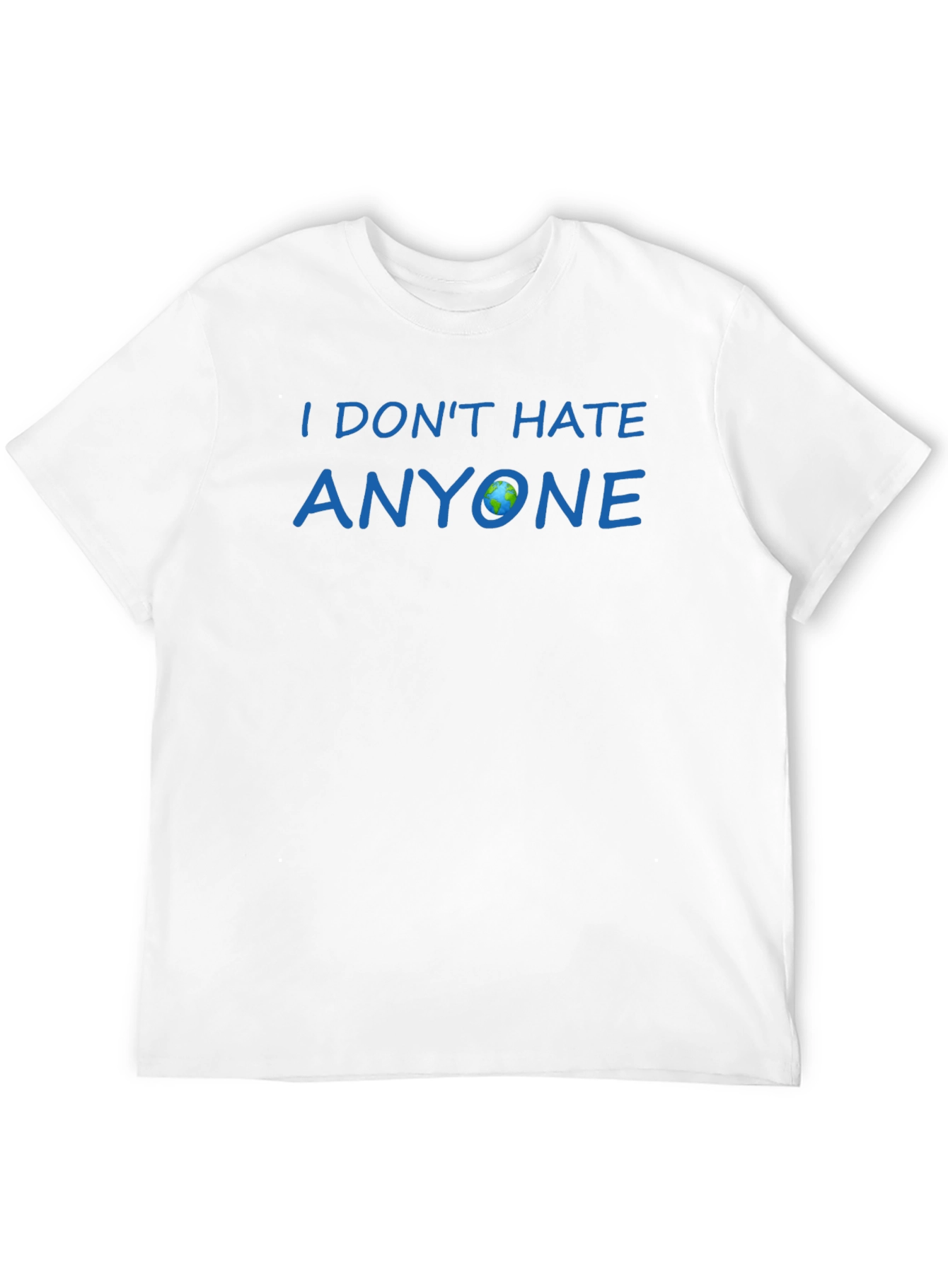 Black I Don't Hate Anyone Graphic Tee - Black view 12