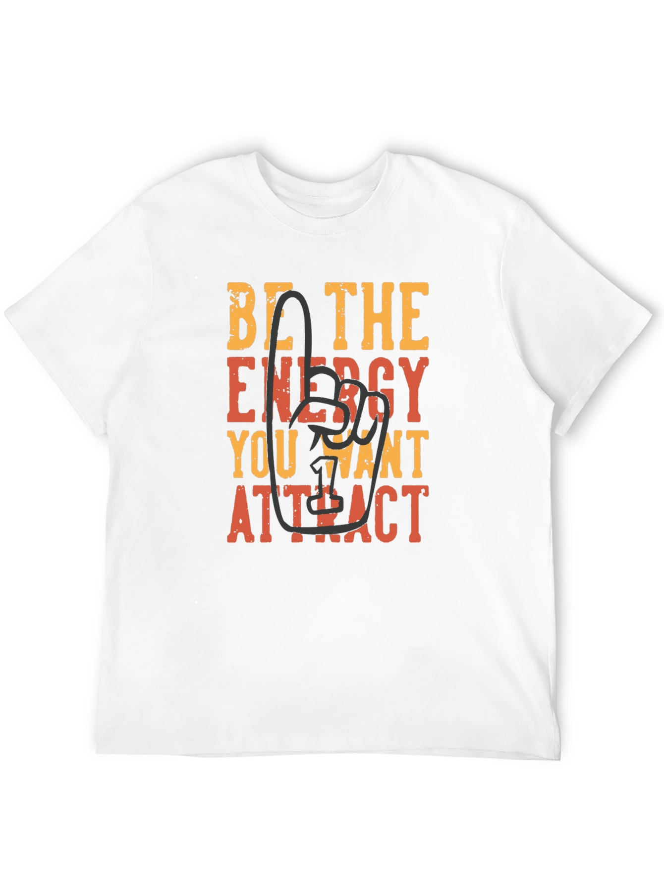 Black Be The Energy T-Shirt - Motivational Graphic Tee view 12
