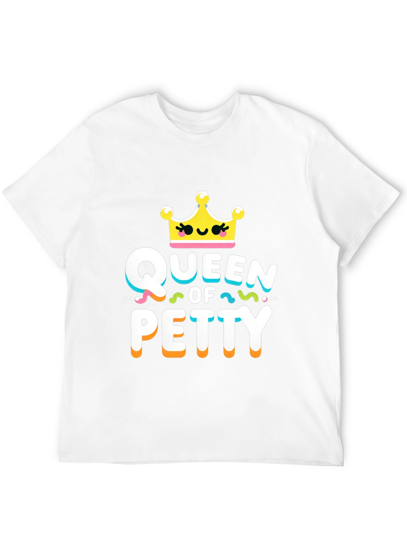 Black Queen of Petty Graphic T-Shirt view 12