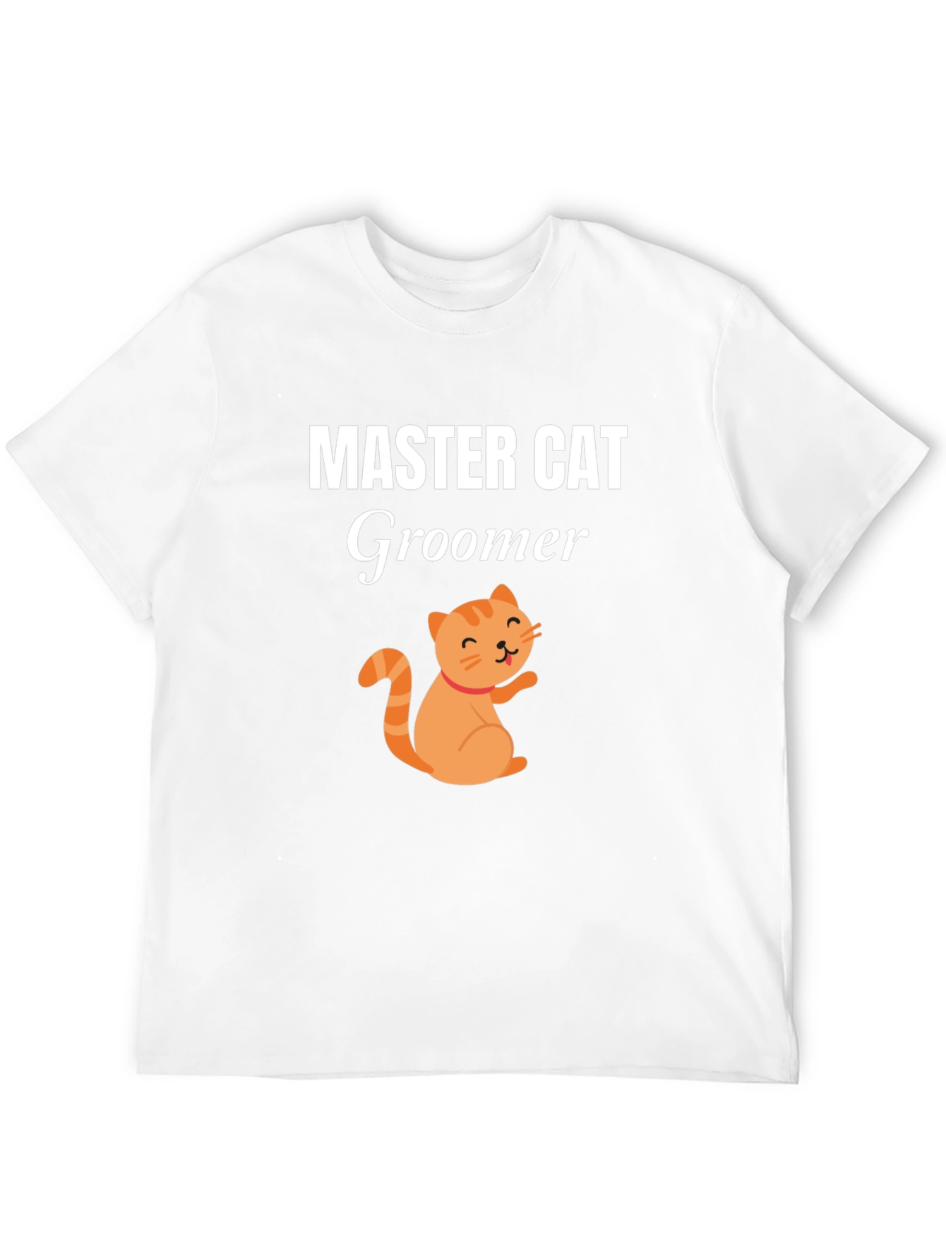 Black Master Cat Groomer T-Shirt - Fun Pet Lover Tee view 12