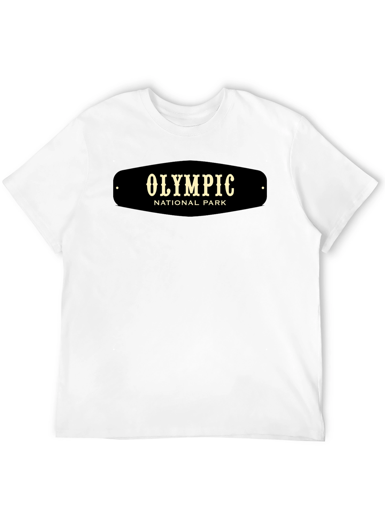 Black Olympic National Park Black T-Shirt view 12