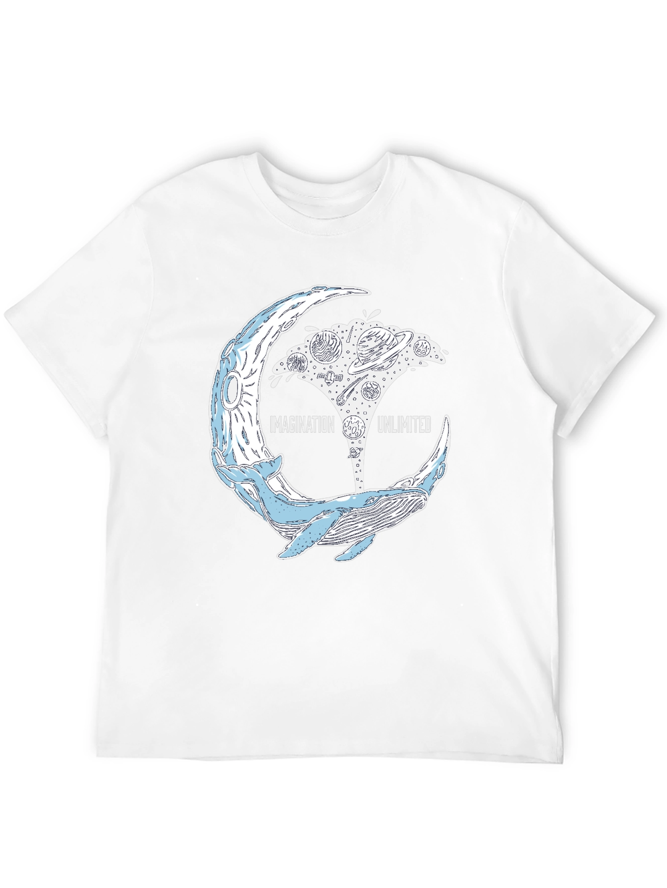 Black Imagination Unlimited Whale Graphic Tee view 12