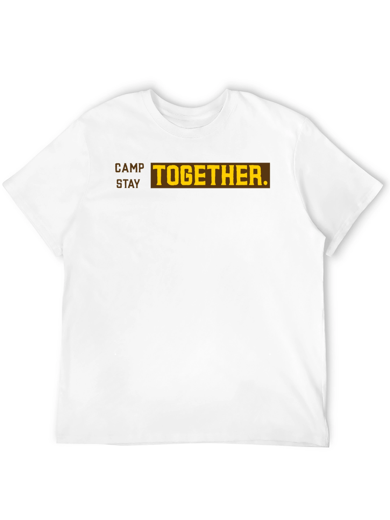 Black Camp Stay Together T-Shirt view 12