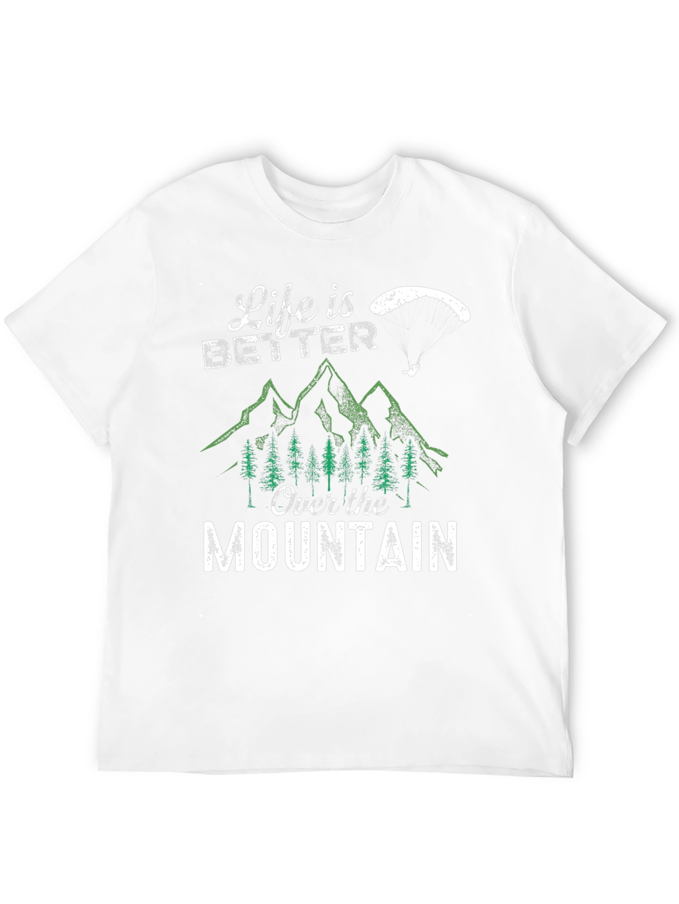 Black Life is Better Over the Mountain Graphic T-Shirt view 12