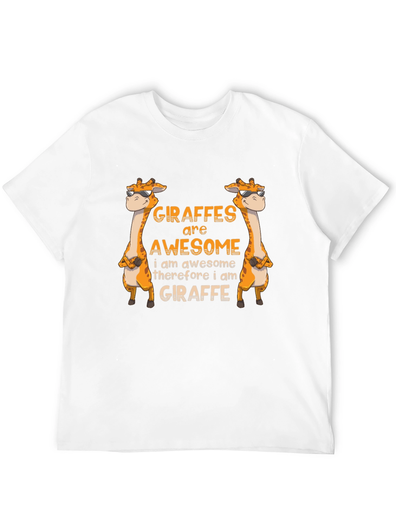 Giraffe Awesome Statement T-Shirt - 12