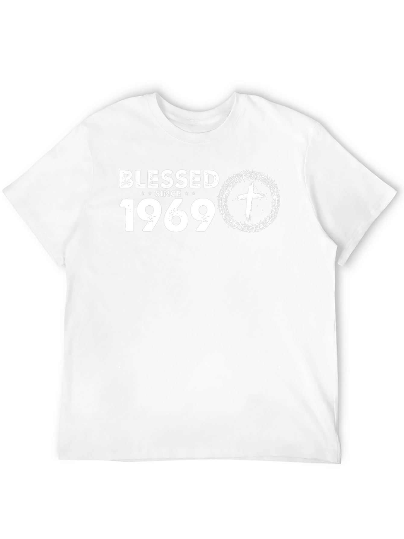 Black Blessed Since 1969 T-Shirt view 12