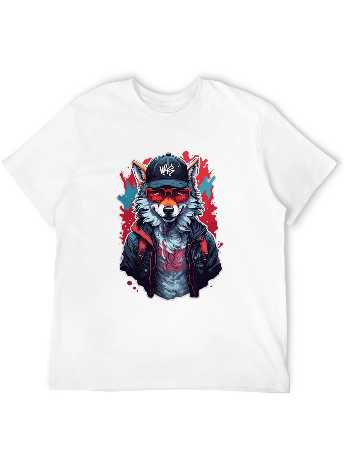 Urban Fox Graphic Tee - Cool Animal Design - 12