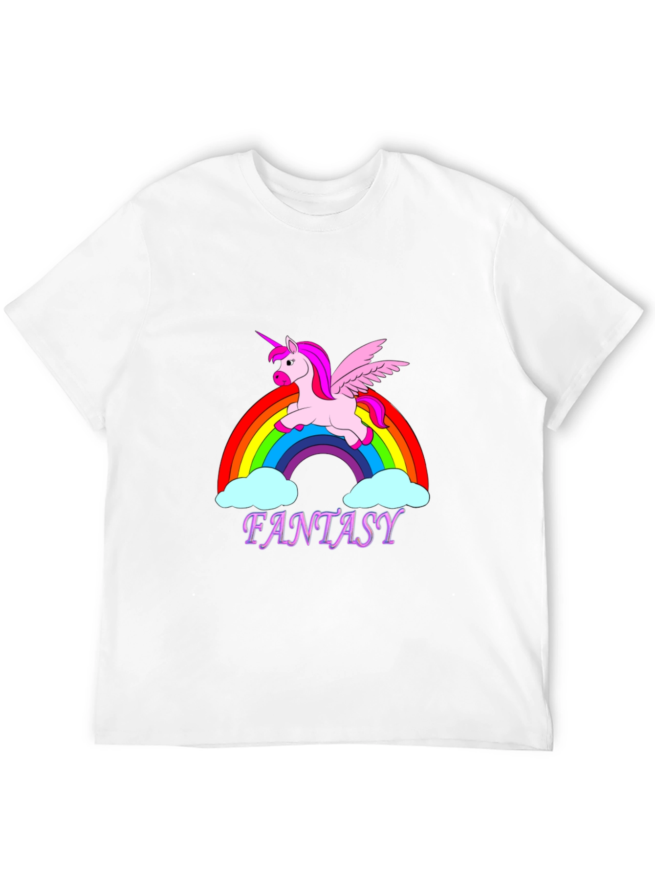 Unicorn Fantasy Rainbow Graphic T-Shirt - 12
