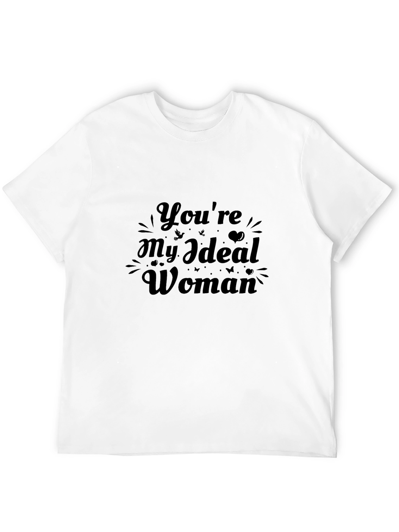Black Ideal Woman Graphic Tee view 12