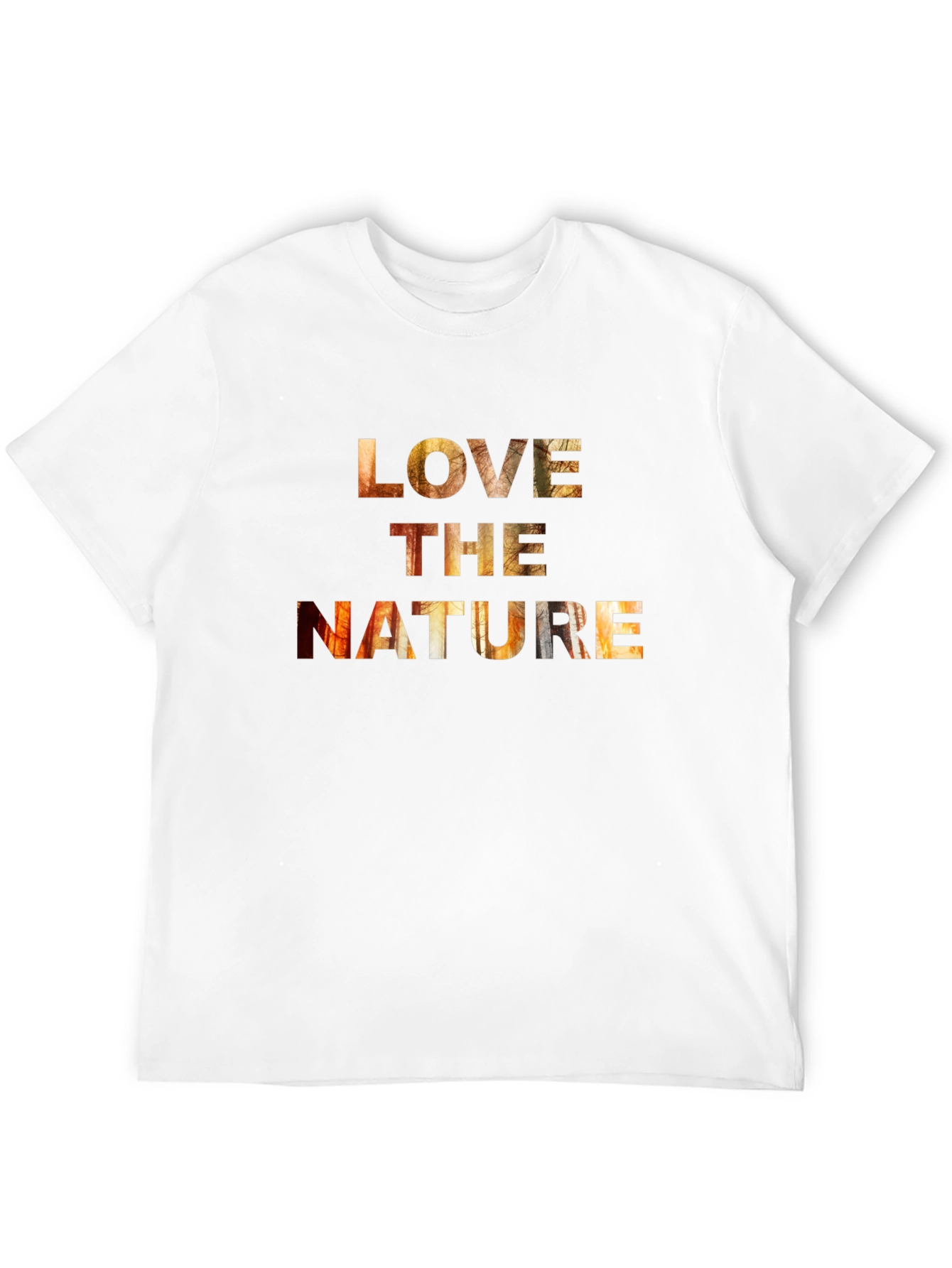 Black Love the Nature Black Graphic Tee view 12