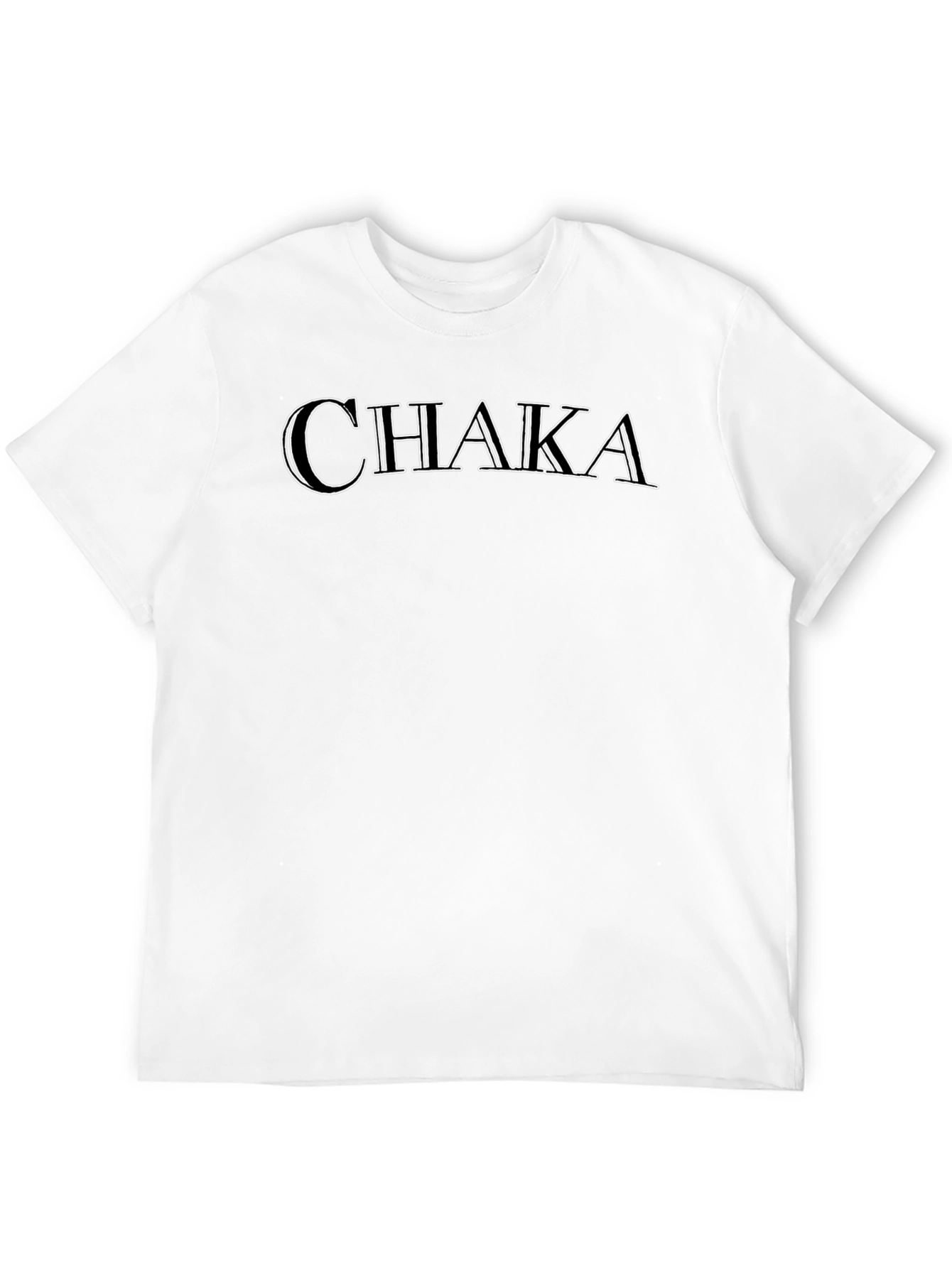 Black Chaka Black Graphic Tee - Stylish Casual Wear view 12