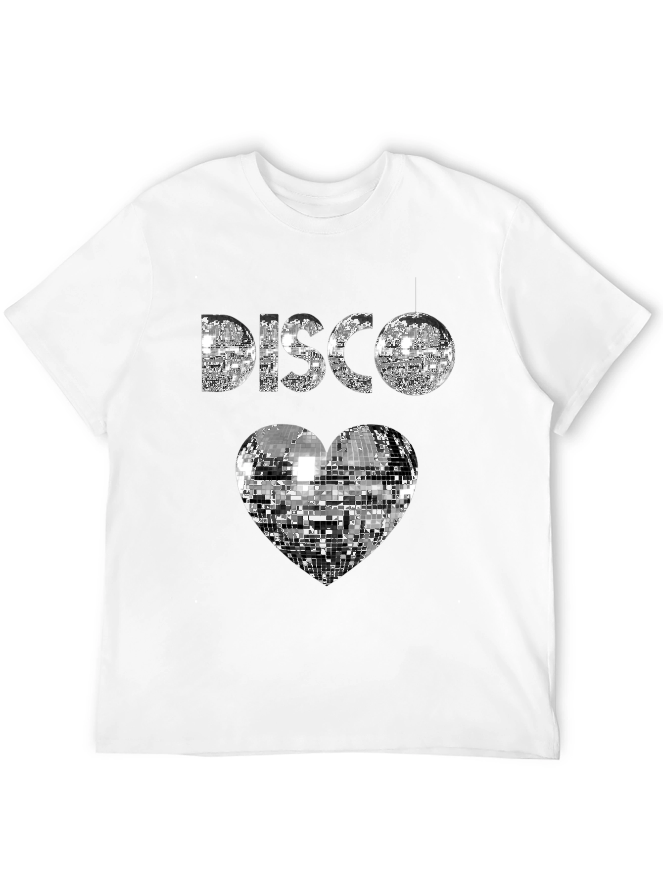 Black Disco Love Black T-Shirt view 12