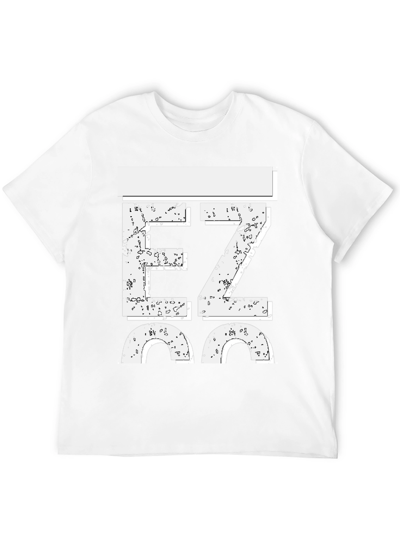 Black EZ GG Graphic T-Shirt - Black Casual Tee view 12