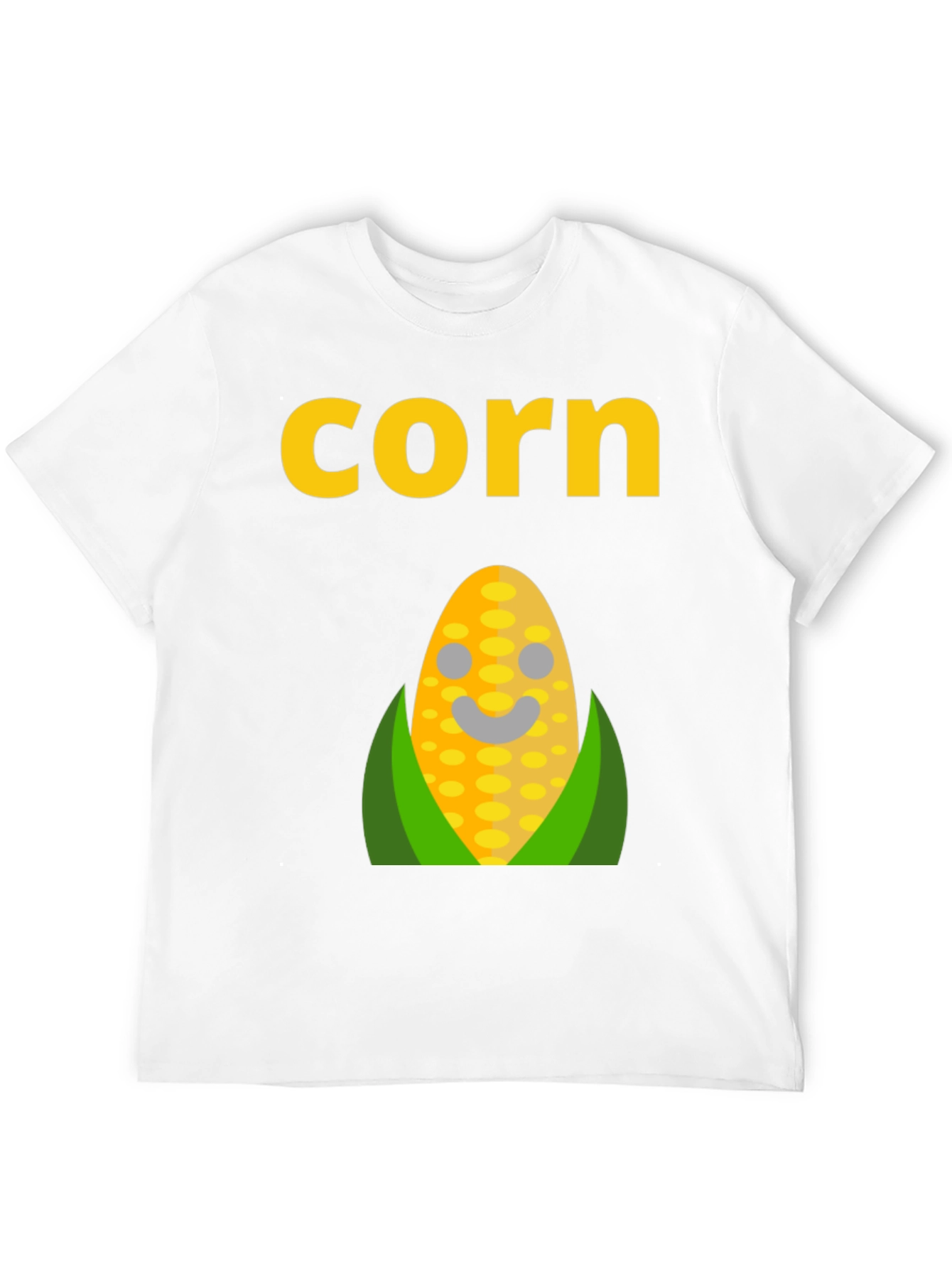 Black Corn Graphic Tee - Funny Food T-Shirt view 12