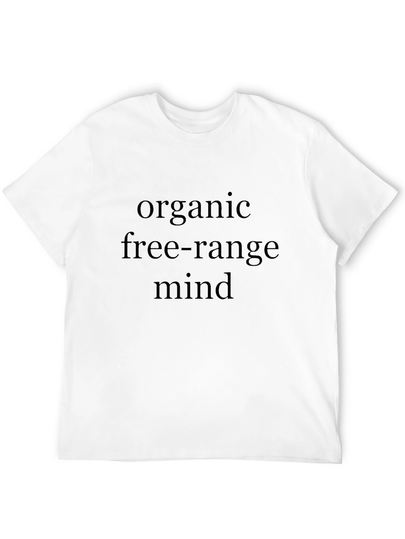 Black Organic Free-Range Mind Graphic Tee view 12