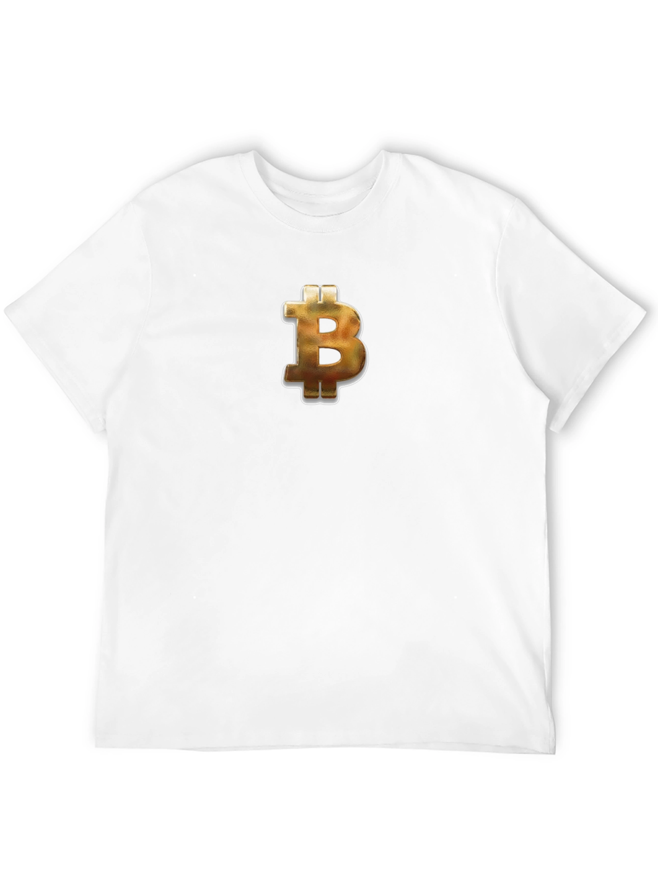 Black Bitcoin Logo Black T-Shirt - Crypto Enthusiast Tee view 12