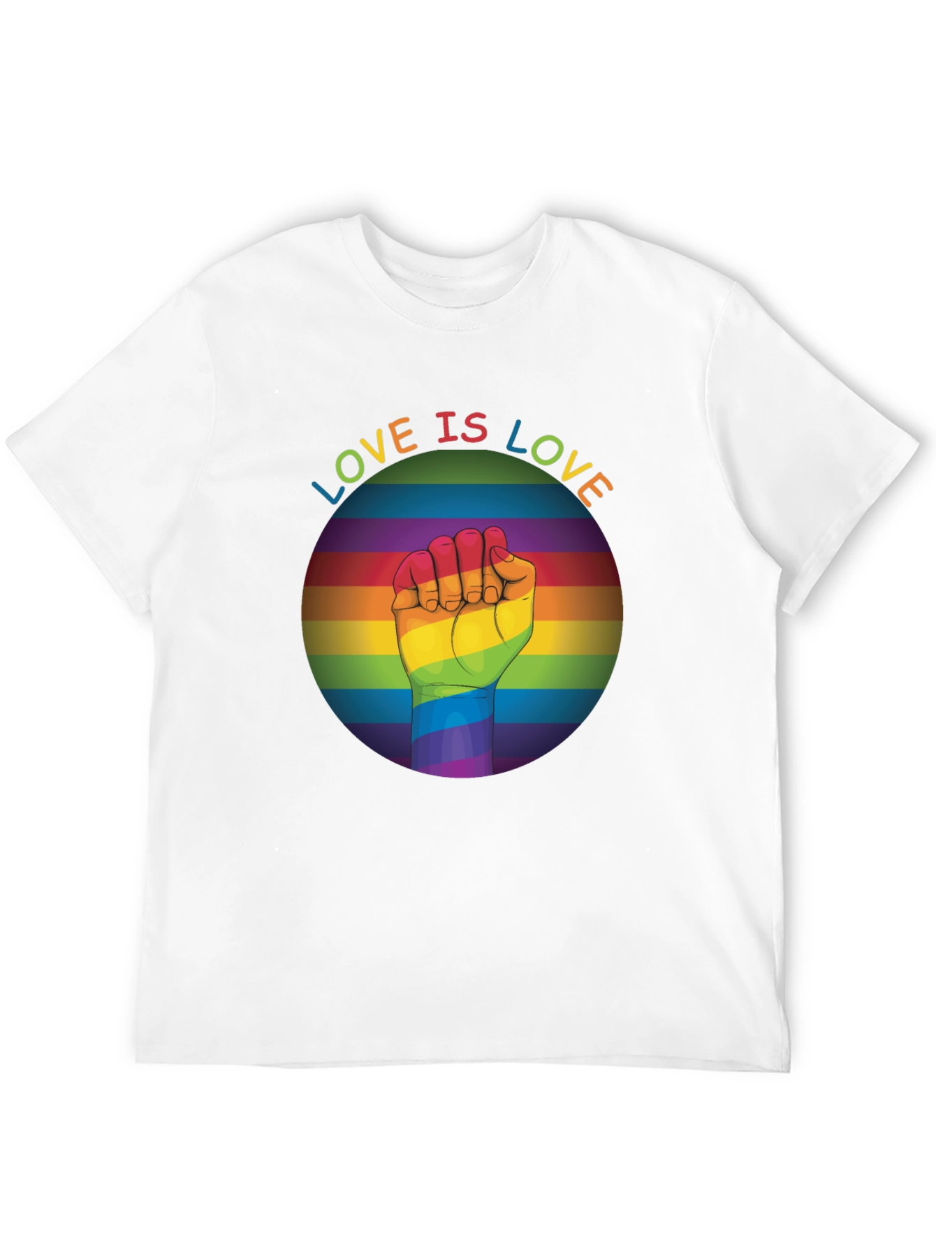 Black Love Is Love Pride T-Shirt view 12
