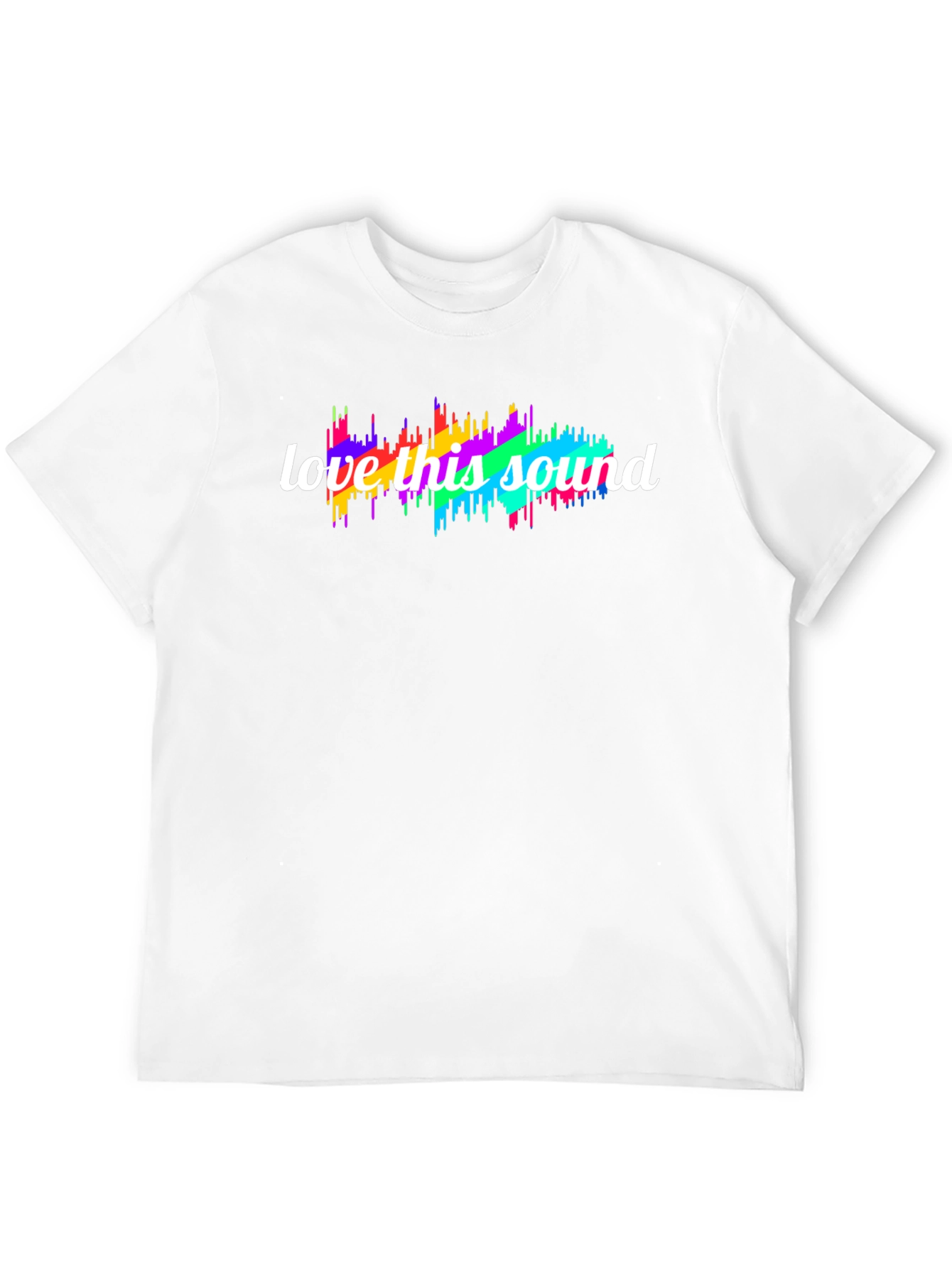Love This Sound Graphic Tee - Vibrant Music Lover Shirt - 12