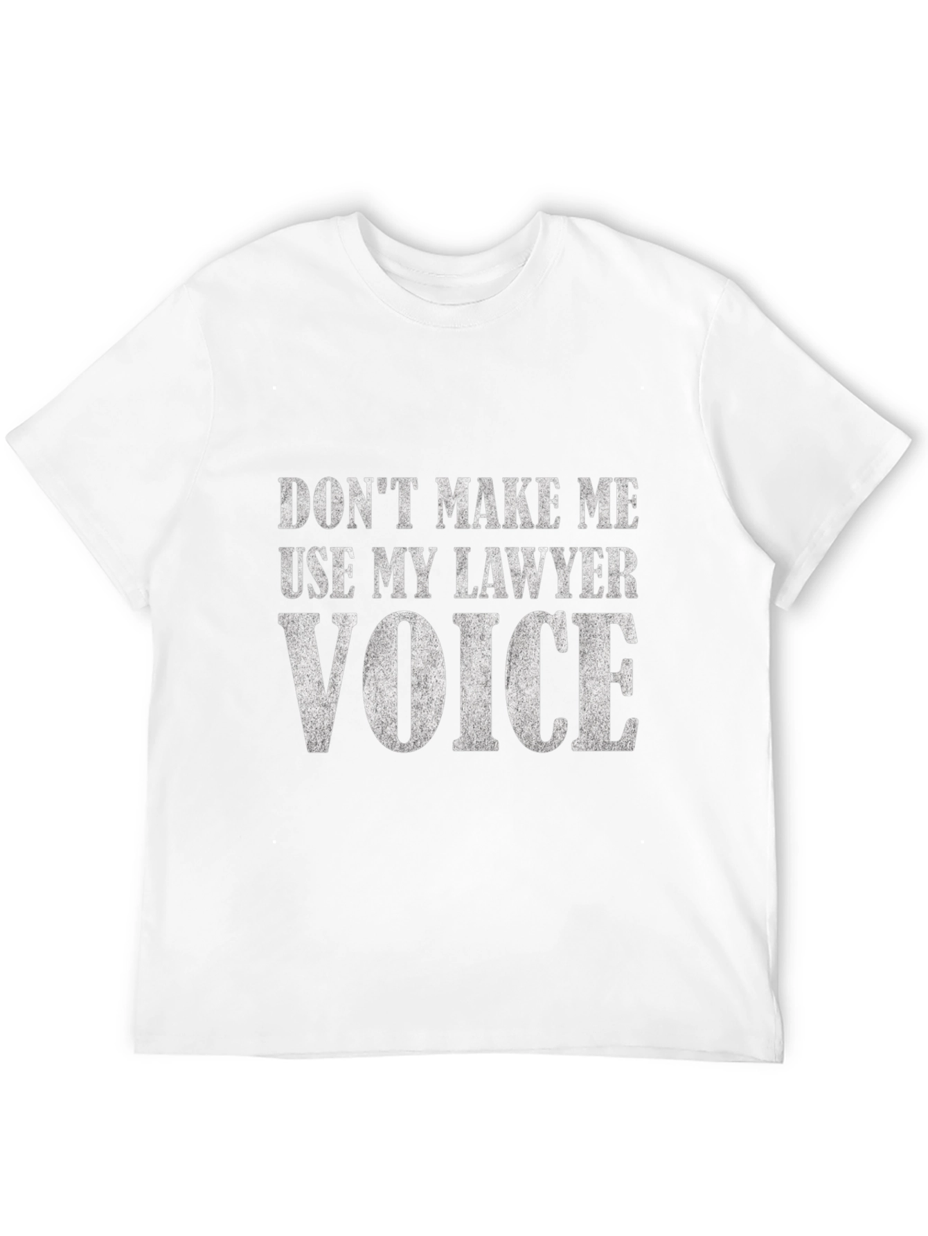 Black Lawyer Voice T-Shirt - Funny Attorney Gift Tee view 12