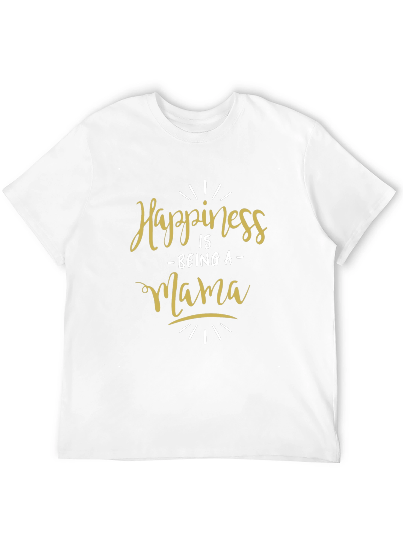Black Happiness Is Being a Mama Black T-Shirt view 12