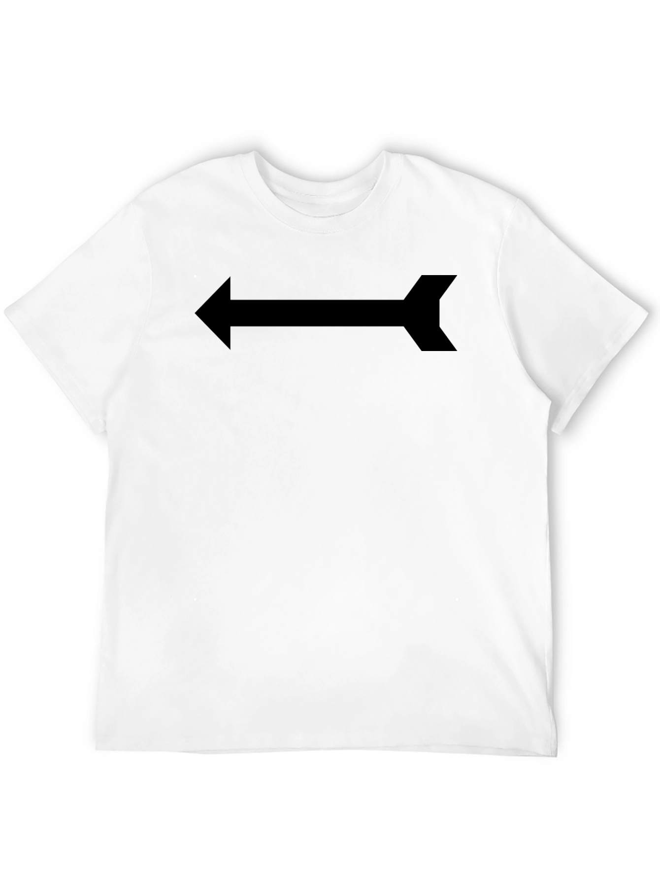 Black Arrow Graphic Tee - Directional Style view 12