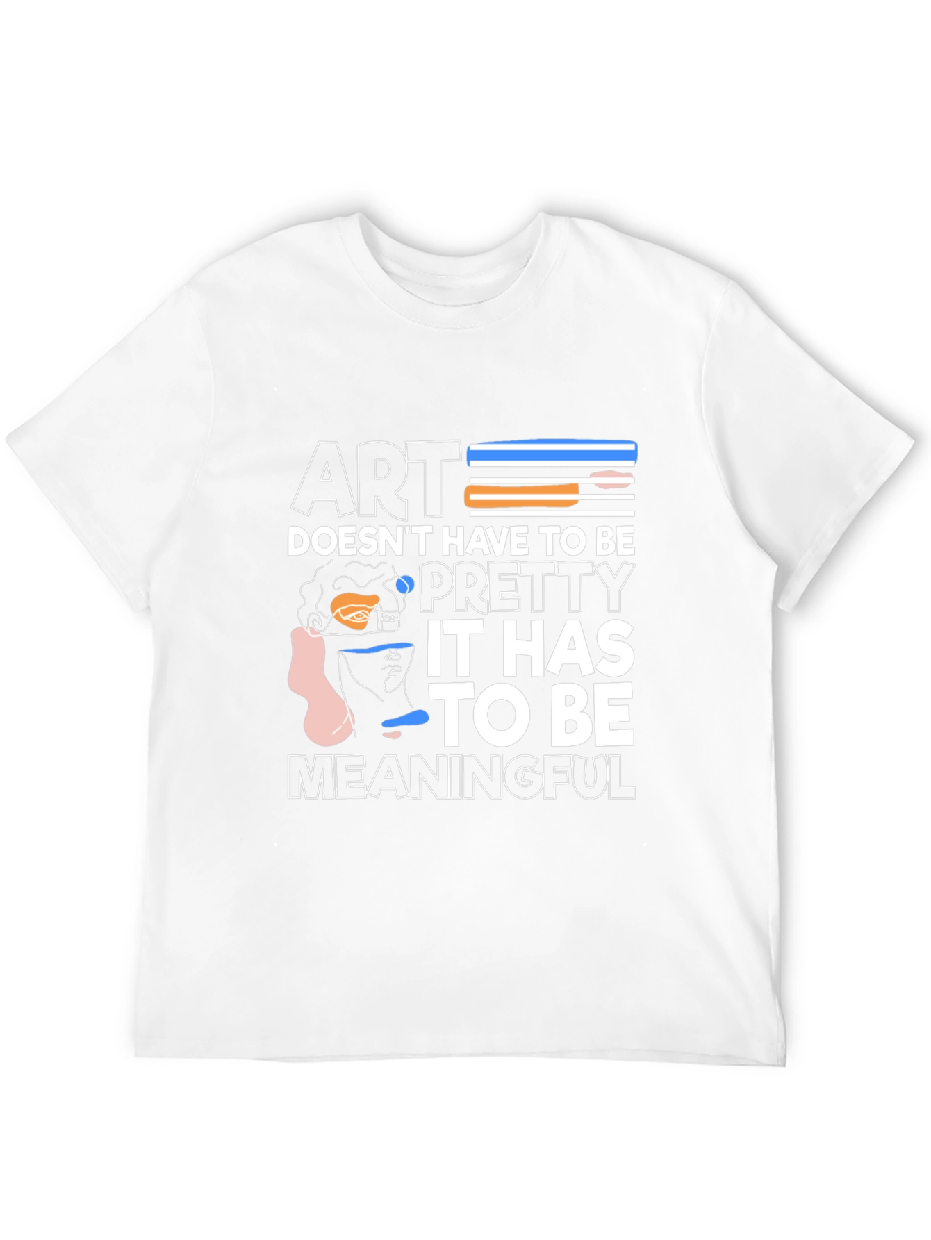 Black Meaningful Art T-Shirt - Stylish Graphic Tee view 12