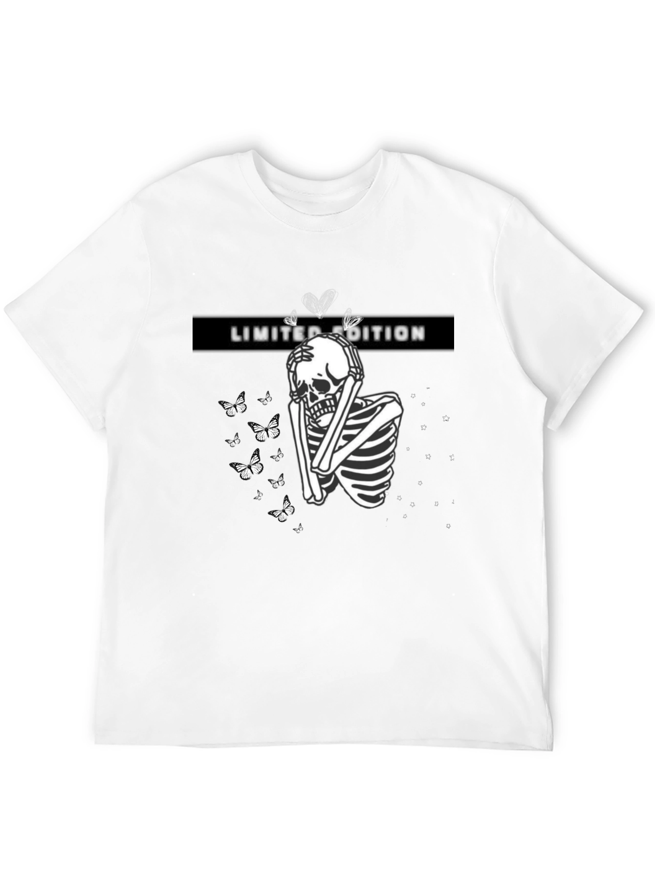 Black Limited Edition Skeleton Graphic Tee view 12