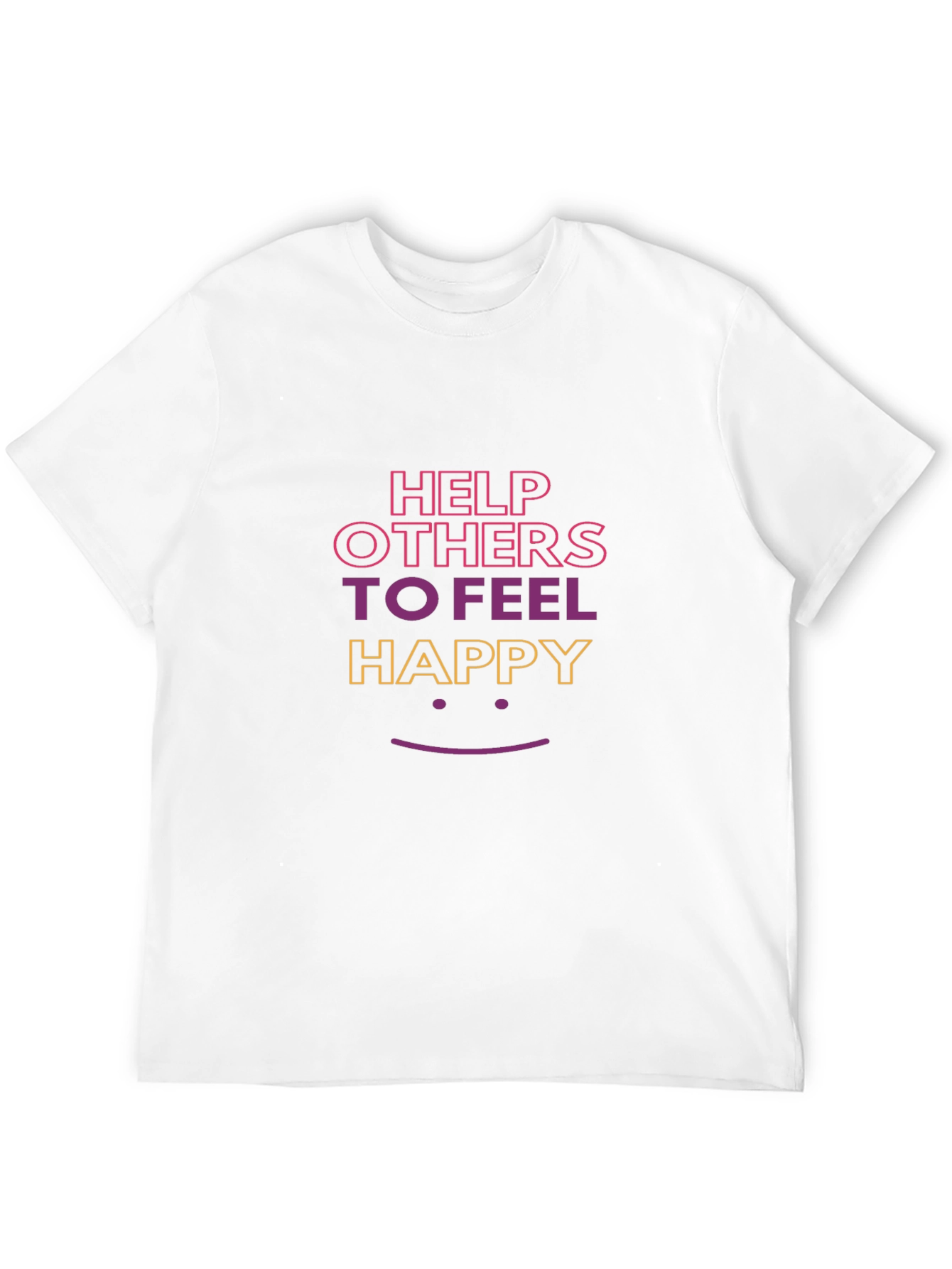 Help Others To Feel Happy Graphic Tee - 12