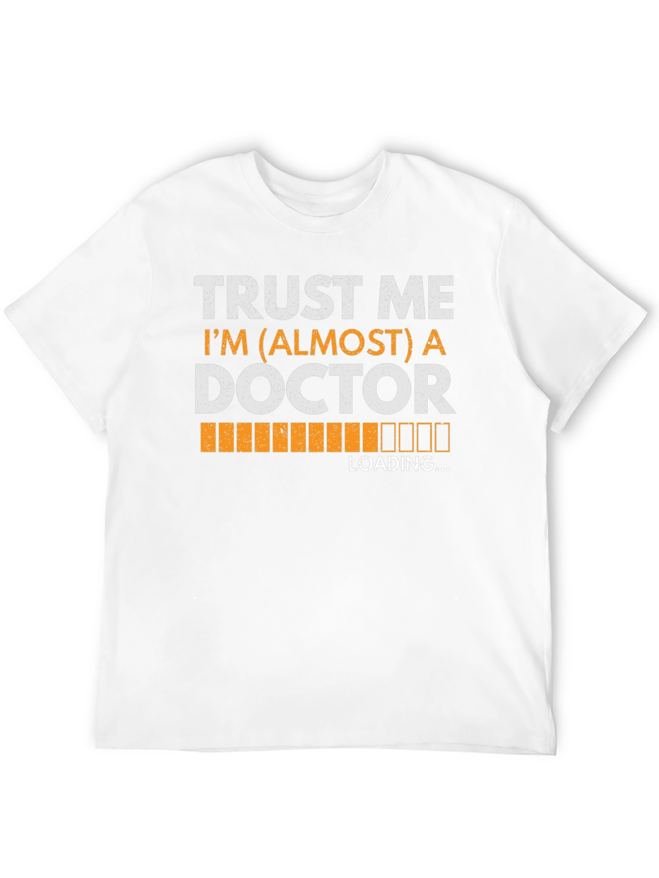 Black Trust Me, I'm Almost A Doctor Graphic T-Shirt view 12