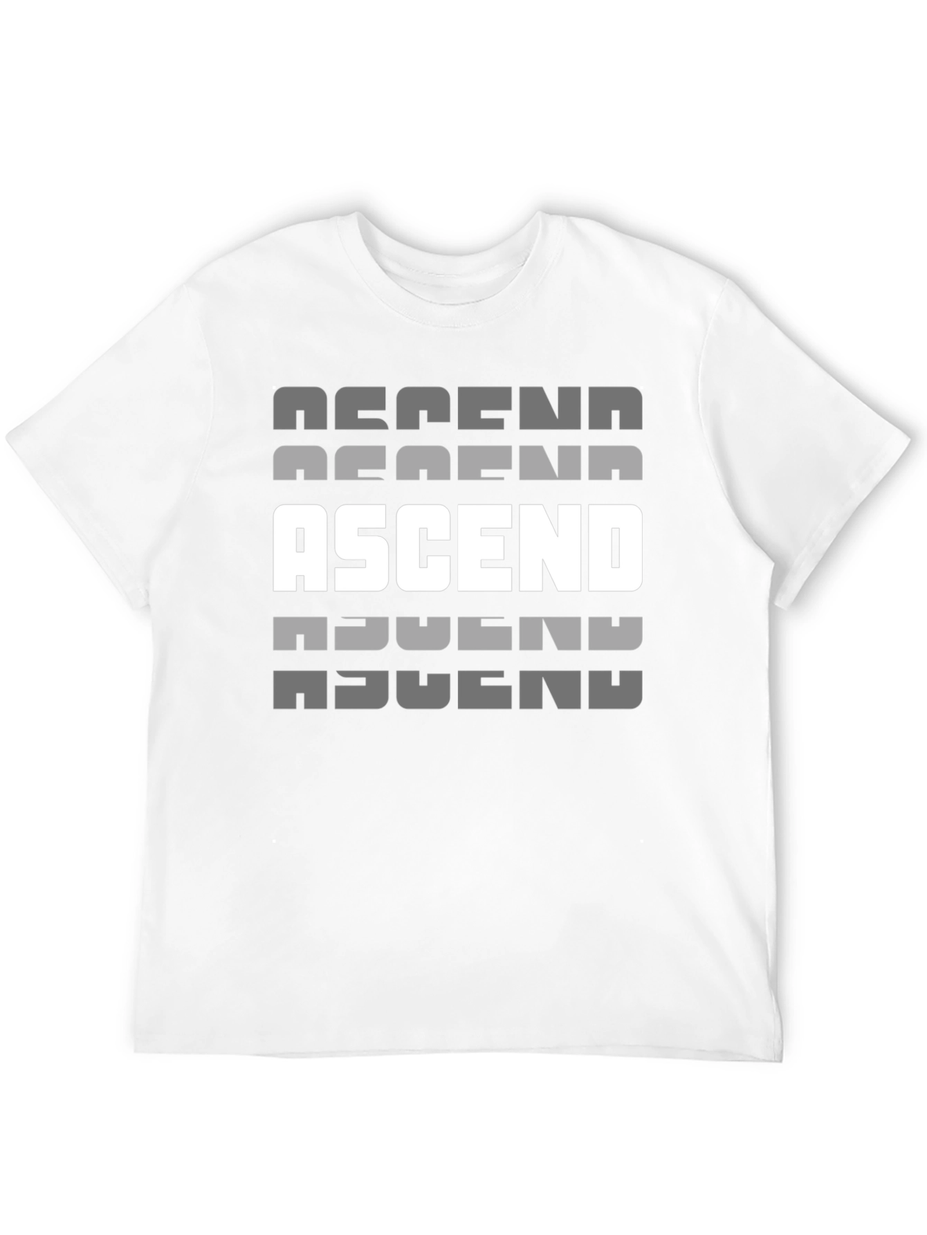 Black Ascend Graphic Print Black T-Shirt view 12