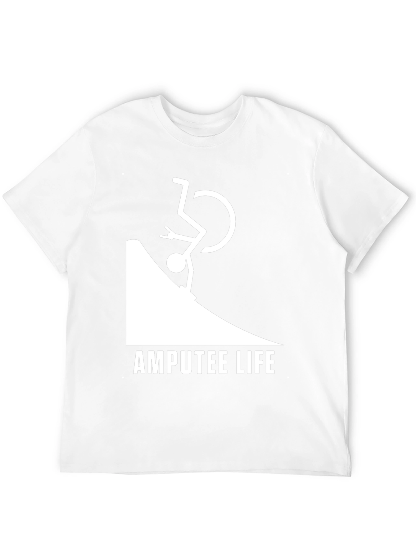 Black Amputee Life T-Shirt view 12