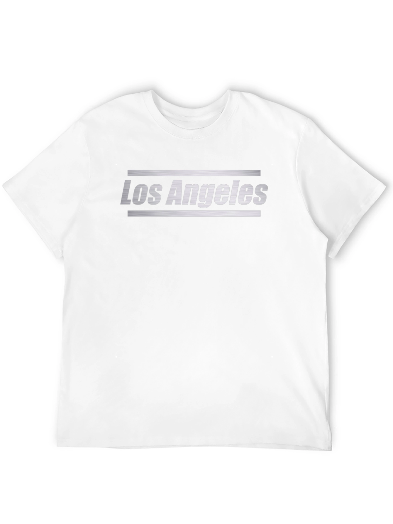 Black Los Angeles Graphic Tee - Modern City Style view 12