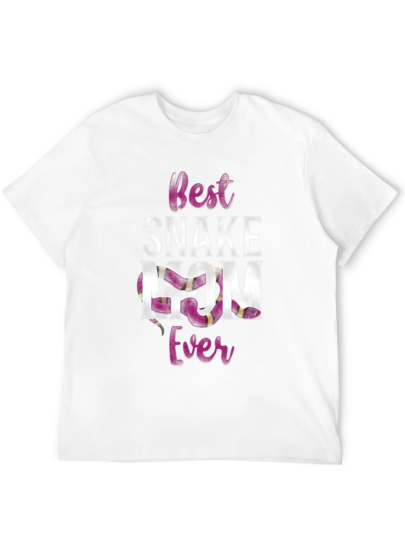 Black Best Snake Mom Ever T-Shirt view 12