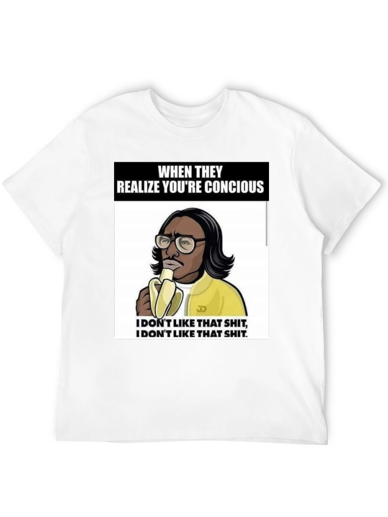Black Conscious Banana T-Shirt view 12