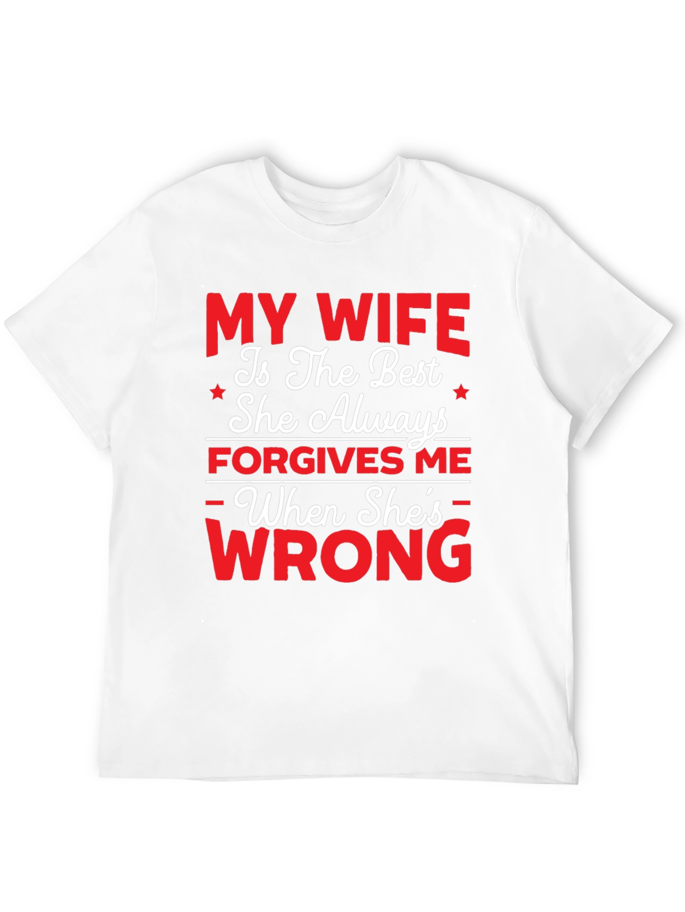 Black Funny My Wife T-Shirt - Husband Humor Tee view 12