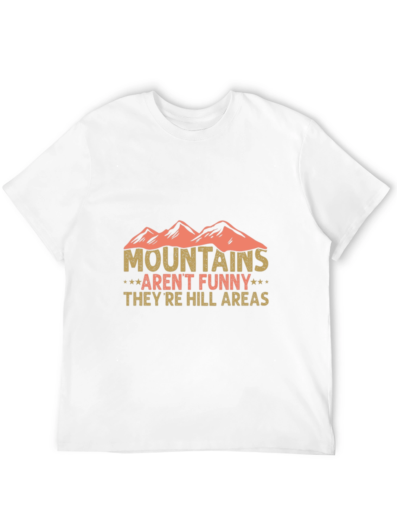 Black Funny Mountains Hill Areas Graphic Tee view 12