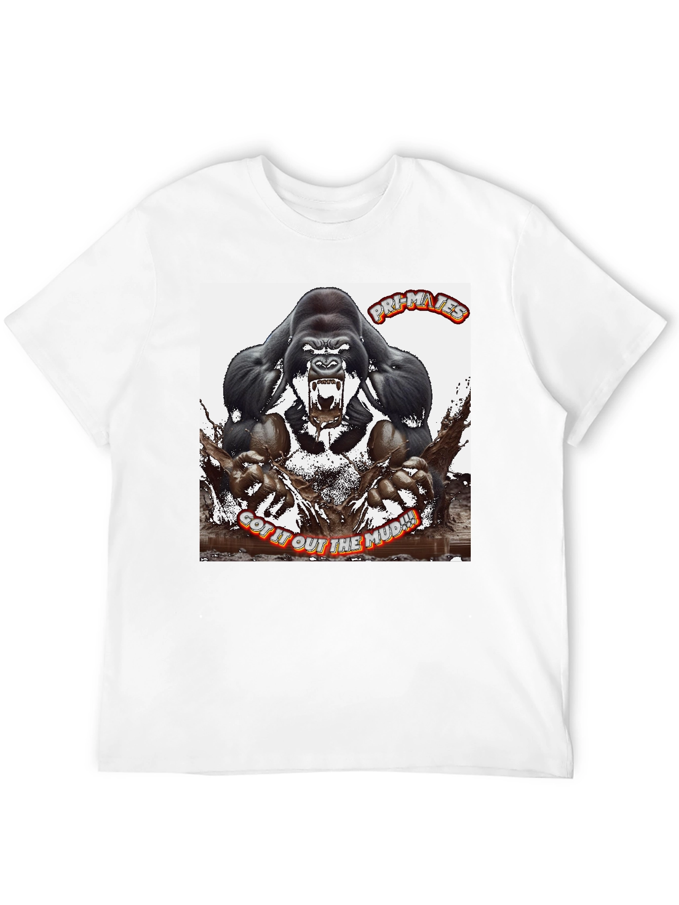 Black Pr-Mates Got It Out The Mud Graphic T-Shirt view 12