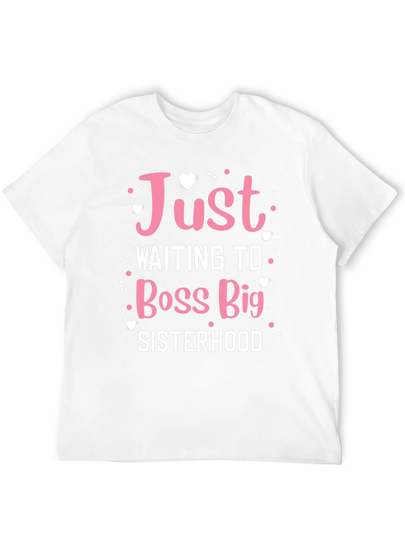 Black Just Waiting to Boss Big Sisterhood Black Tee view 12