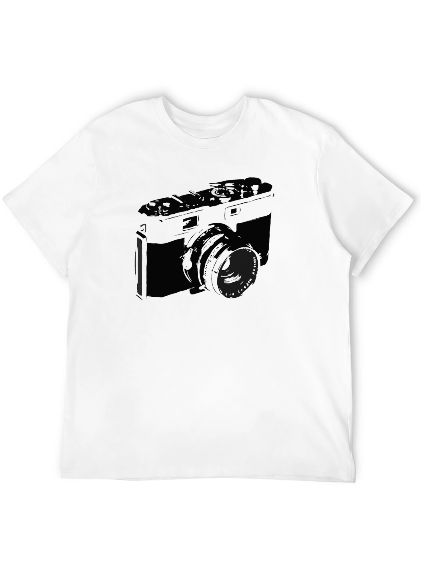 Black Retro Camera Graphic T-Shirt - Classic Photography Tee view 12