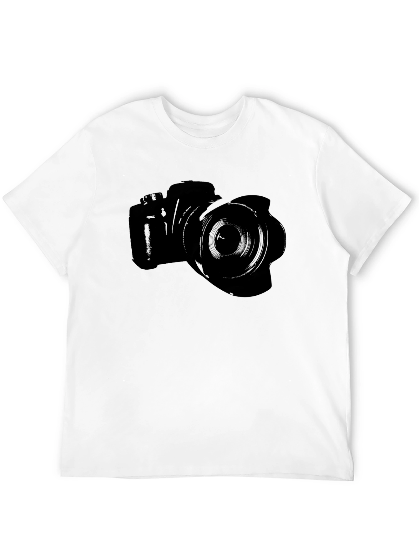 Black Camera Graphic Tee - Photographer's Must-Have view 12